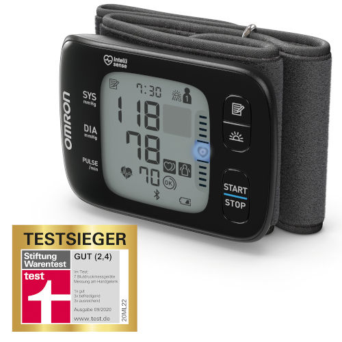 OMRON RS7 Intelli IT Stiftung Warentest