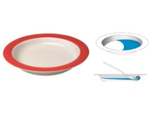 ORNAMIN Teller und Schale mit Kipp-Trick | Russka