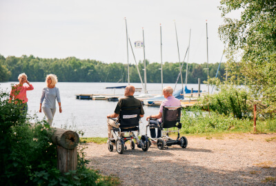 Mit dem MovingStar am See
